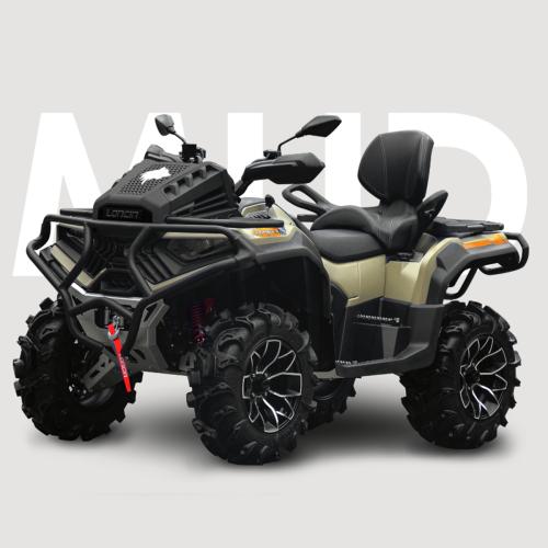 ATV LONCIN XWOLF 700 MUD, 686cc, 47.6 CP, 35kW, 2WD/4WD, T3b · Bej 