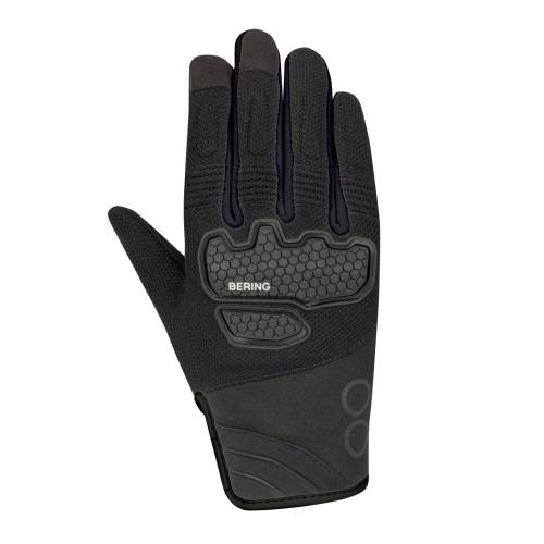 Mănuși Moto Damă din Textil BERING LADY BREEZE · Negru 