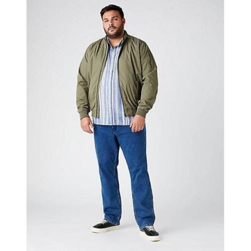 Geacă Casual din Textil WILD WEST W4F86PX45 · Verde-Olive 