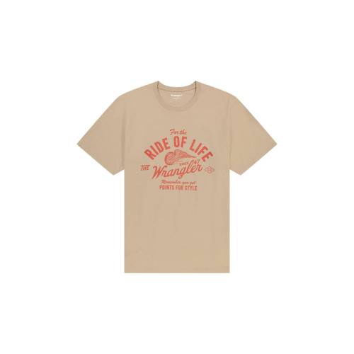 Tricou Casual WILD WEST Americana Tee Timberwolf 112362788 · Bej 