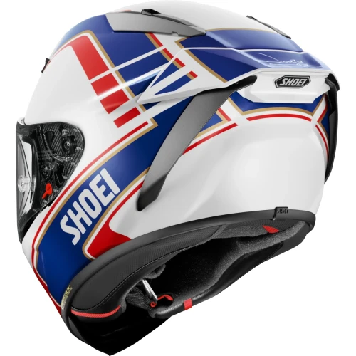 Cască Moto Integrală SHOEI X-SPR PRO Gardner TC-2 · Alb / Albastru / Roșu 