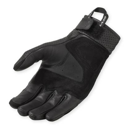 Mănuși Moto din Textil & Piele Naturală REVIT Lewisville · Negru  - 1