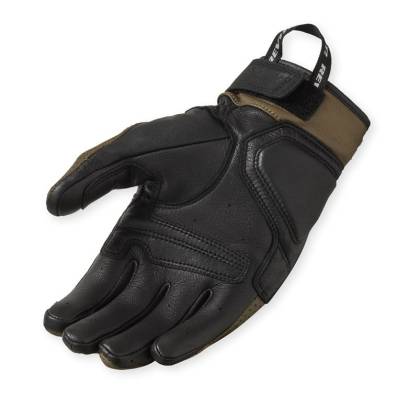 Mănuși Moto din Piele Perforată REVIT New Heights · Maro  - 1