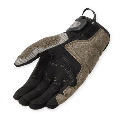 Mănuși Moto de Vară din Textil REVIT Cavern · Nisipiu / Negru  - 1