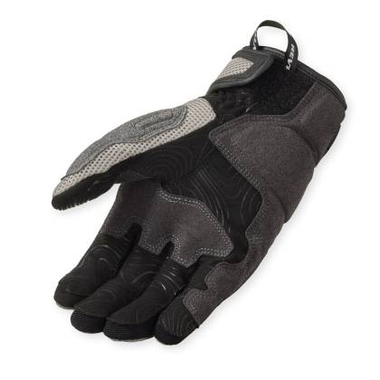 Mănuși Moto de Vară din Textil REVIT Cavern · Gri / Negru  - 1