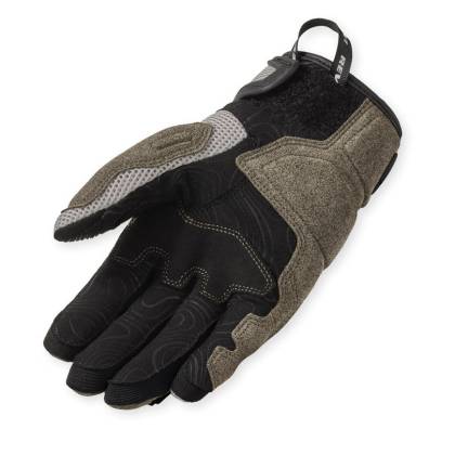 Mănuși Moto Damă de Vară din Textil REVIT Cavern Ladies · Nisipiu / Negru  - 1