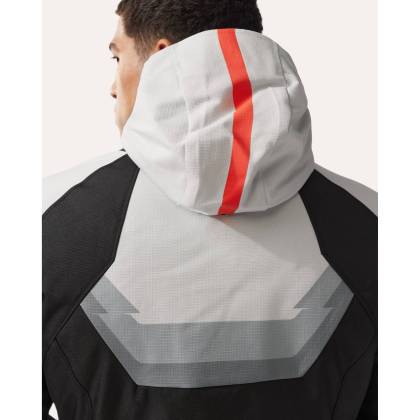 Geacă Moto din Textil REVIT QUANTUM 3 H2O · Negru / Gri  - 2