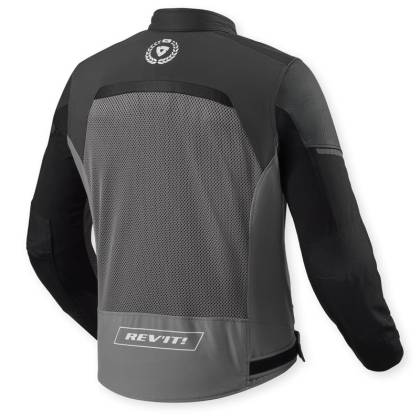 Geacă Moto de Vară din Piele și Textil REVIT Swiftblade · Negru / Roșu  - 1