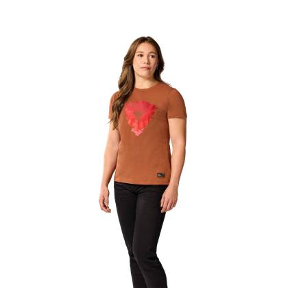 Tricou Casual REVIT Heather Ladies · Roșu  - 3