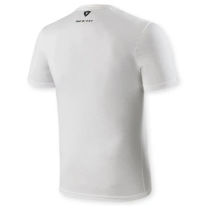 Tricou Casual REVIT Andre · Alb  - 1