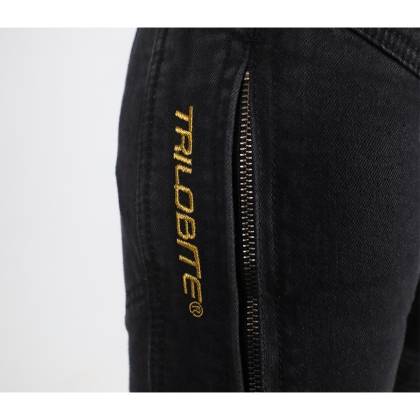 Blugi Moto Scurți TRILOBITE 25607 PARADO DOUBLELAYER AAA · Negru  - 5