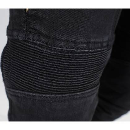 Blugi Moto Slim Fit TRILOBITE 25608 PARADO DOUBLELAYER AAA · Negru  - 2