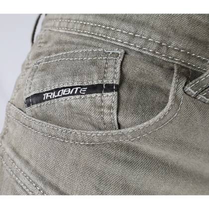 Blugi Moto Slim Fit TRILOBITE 25608 PARADO DOUBLELAYER AAA · Gri  - 2