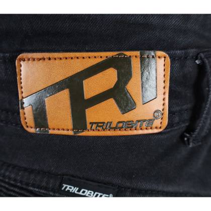 Blugi Moto Damă Slim Fit TRILOBITE 25608 PARADO DOUBLELAYER AAA · Negru  - 8