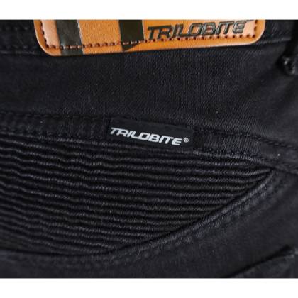 Blugi Moto Damă Slim Fit TRILOBITE 25608 PARADO DOUBLELAYER AAA · Negru  - 5