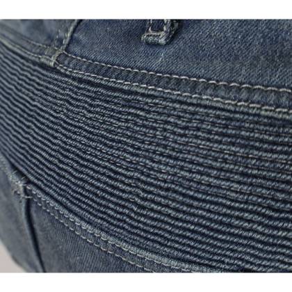 Blugi Moto Damă Slim Fit TRILOBITE 25608 PARADO DOUBLELAYER AAA · Albastru  - 2