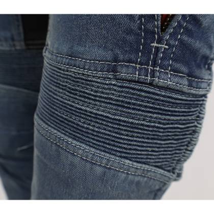 Blugi Moto Damă Slim Fit TRILOBITE 25608 PARADO DOUBLELAYER AAA · Albastru  - 3