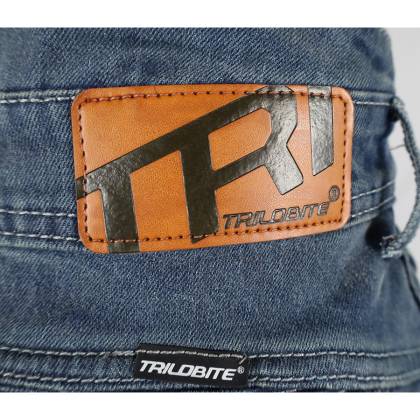 Blugi Moto Damă Slim Fit TRILOBITE 25608 PARADO DOUBLELAYER AAA · Albastru  - 9