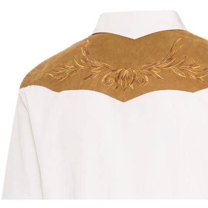 Cămașă Cowboy WILD WEST Boston · Alb  - 1