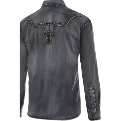 Cămașă Cowboy WILD WEST Enzo · Gri  - 1