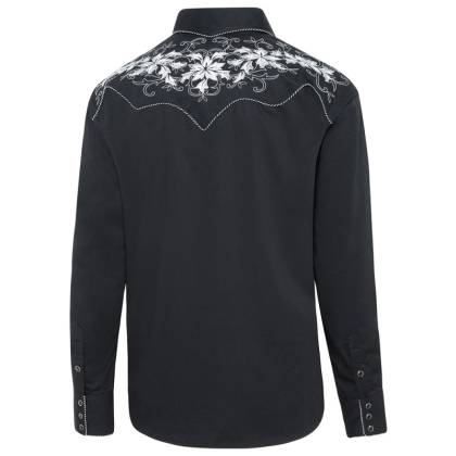 Cămașă Cowboy WILD WEST Garth · Negru  - 1