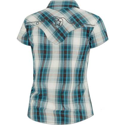 Cămașă Cowboy de Damă WILD WEST Josie · Albastru  - 1