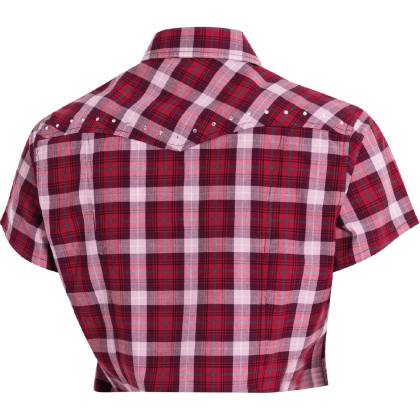 Cămașă Cowboy de Damă WILD WEST Doreen · Roșu  - 1