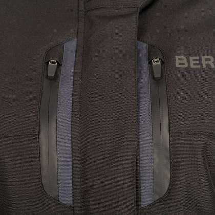 Geacă Moto Touring din Textil BERING LADY SIBERIA · Negru / Gri  - 2