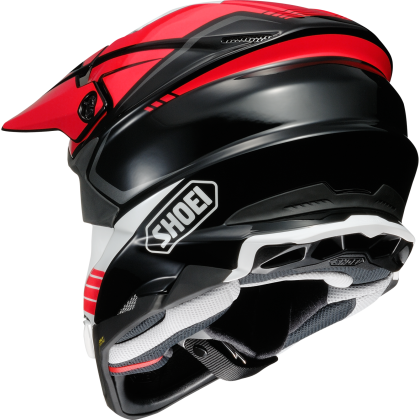 Cască Offroad SHOEI VFX-WR 06 Jammer TC-5 · Negru / Gri / Alb  - 1