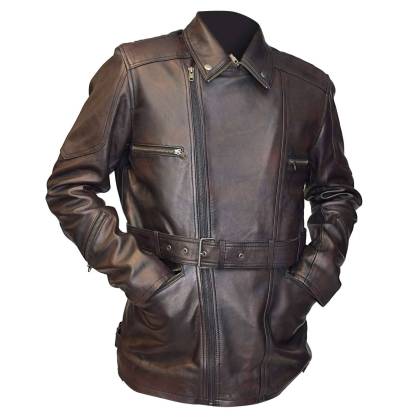 Geacă din Piele WILD WEST PL0001 