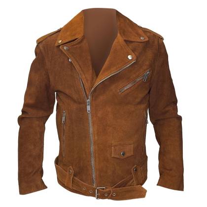 Geacă Casual Stil Moto din Piele WILD WEST Perfecto 