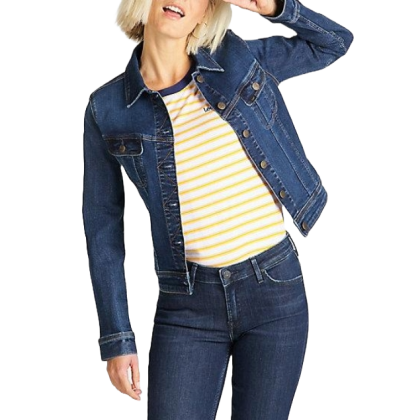 Geacă de Blugi Damă Wild West Lee Dark Hunt L541MOHW 