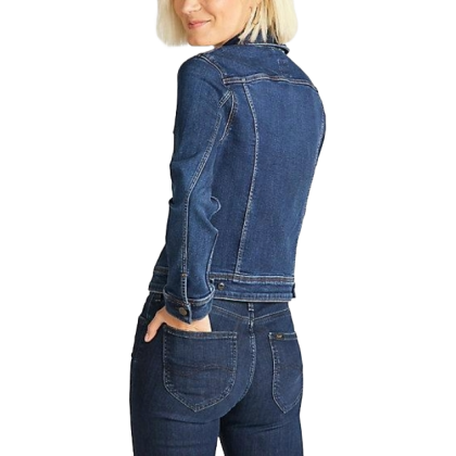 Geacă de Blugi Damă Wild West Lee Dark Hunt L541MOHW · Albastru  - 2