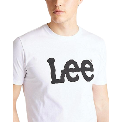 Tricou Casual WILD WEST Lee L65QAI12 · Alb  - 3