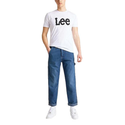 Tricou Casual WILD WEST Lee L65QAI12 · Alb  - 1