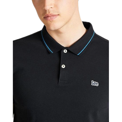 Tricou Polo WILD WEST Lee L61ARL01 · Negru  - 3