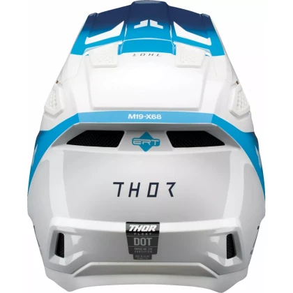 Cască Enduro - Cross THOR FLEET STORM · Alb / Albastru  - 1