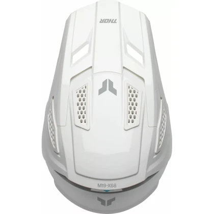 Cască Enduro - Cross THOR FLEET WHITEOUT · Alb  - 3