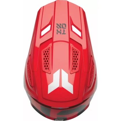 Cască Enduro - Cross Copii THOR FLEET FORGE · Roșu / Negru  - 3