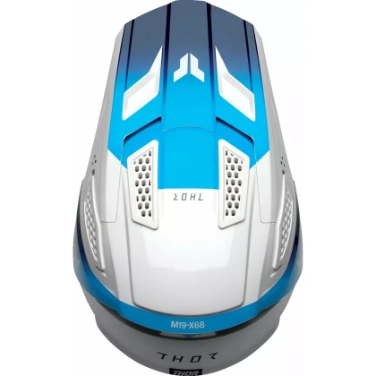 Cască Enduro - Cross Copii THOR FLEET STORM · Alb / Albastru  - 3