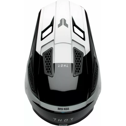 Cască Enduro - Cross Copii THOR FLEET STORM · Negru / Alb  - 3