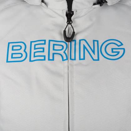 Geacă Moto Damă din Textil BERING LADY WARWICK · Gri / Albastru  - 2