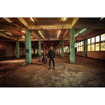 Pantaloni Moto din Textil BERING KERBY · Negru  - 8