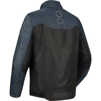 Geacă Moto Touring din Textil BERING CRONOS · Negru / Gri  - 1