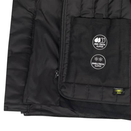 Geacă Moto Touring din Textil BERING CRONOS · Negru / Gri  - 5