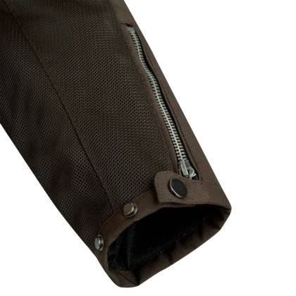 Geacă Moto de Vară din Textil SEGURA DIKINSON · Maro  - 3