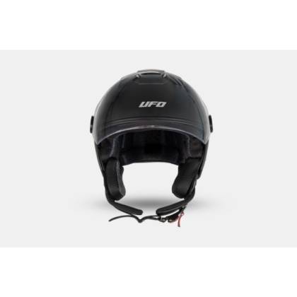 Cască Moto Open Face UFO PLAST NIXIE · Negru Mat  - 1