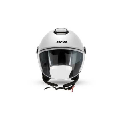 Cască Moto Open Face UFO PLAST NIXIE · Alb  - 1