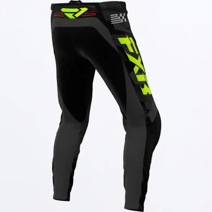 Pantaloni Enduro FXR RACING CLUTCH MX · Negru / Galben-Fluo / Roșu  - 1