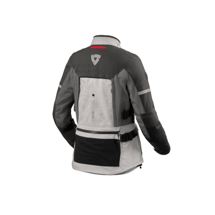 Geacă Moto Damă Touring din Textil REVIT SAND 5 H2O LADIES · Argintiu / Antracit  - 1